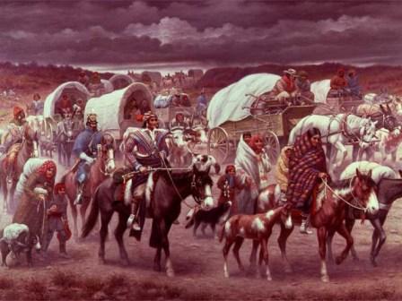 Trail of Tears by Robert Lindneux,1948